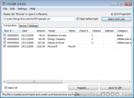 CSV2QIF screenshot